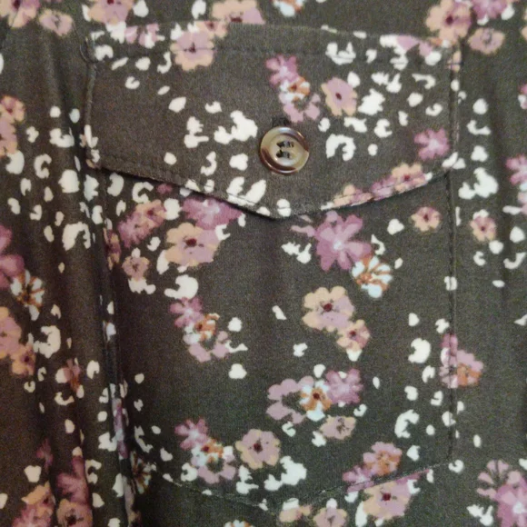 NWOT Precious Sleeveless Floral Dress Sz M - Picture 4 of 5